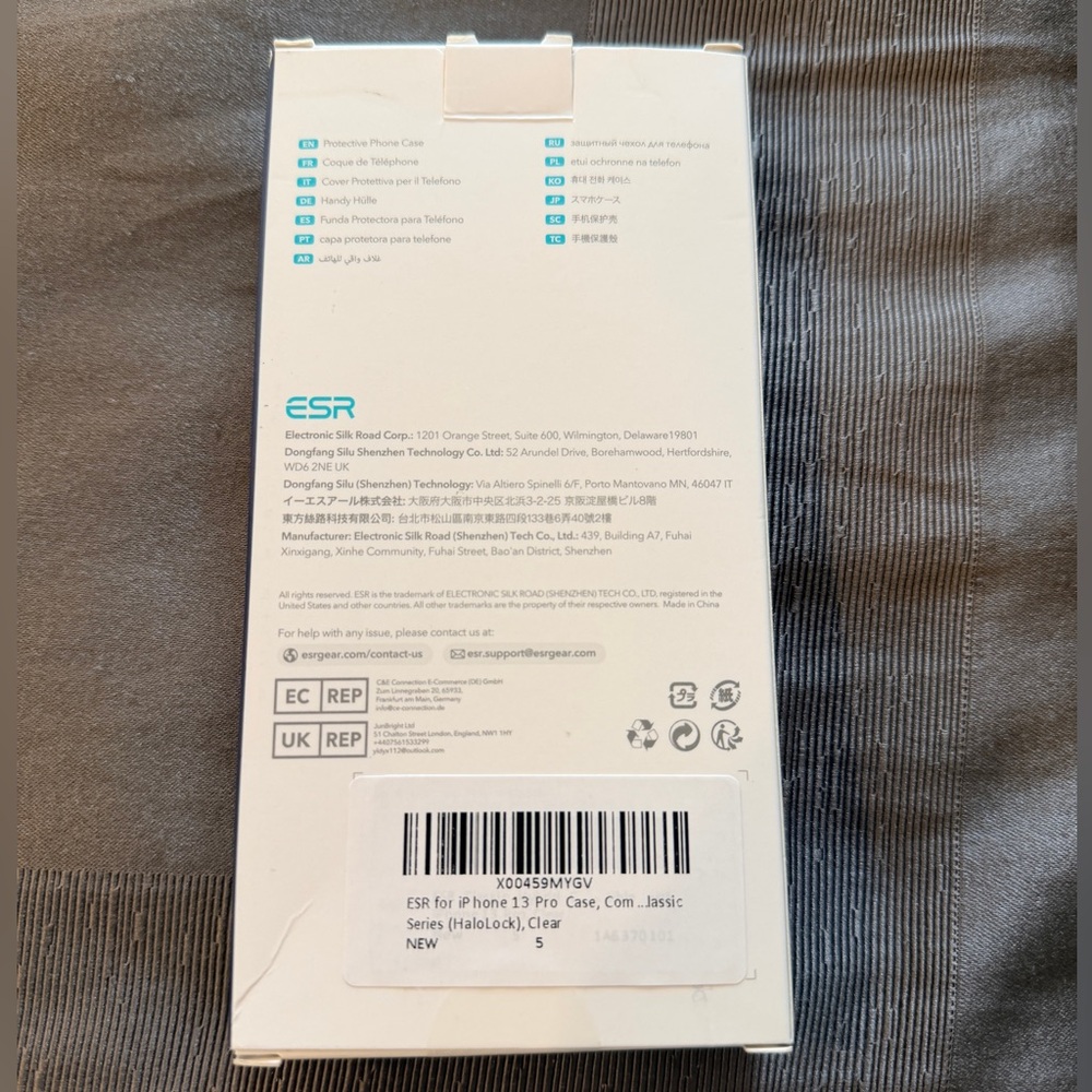 ESR Clear MagSafe-Compatible iPhone 13 Pro Case - Picture 4 of 4